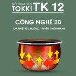 Nồi cơm điện TOKKI TK12 - Ảnh 2