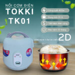 Nồi cơm điện TOKKI TK01 - Ảnh 3