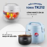 Nồi cơm điện TOKKI TK212 - Ảnh 4