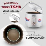 Nồi cơm điện TOKKI TK218 - Ảnh 2